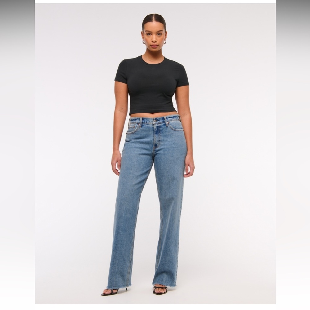 Curve Love Low Rise Baggy Jean